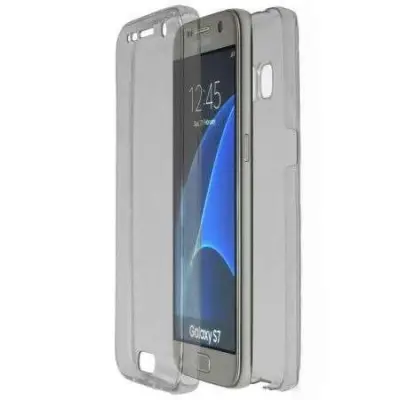 Husa de protectie ® pentru Samsung A7 2017 Full Tpu 360 Negru