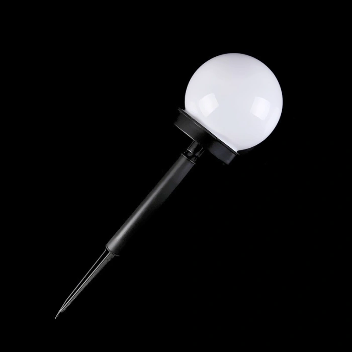 Set 2 lampa solara LED, Sferica, Tip Glob , Diametru 10 cm, Multicolor