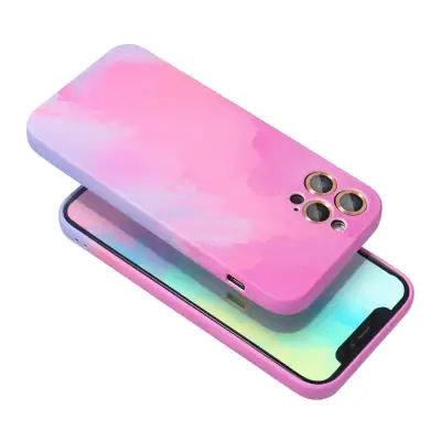 Husa protectie  compatibila cu Apple iPhone XR Tpu Ombre, Roz/Mov
