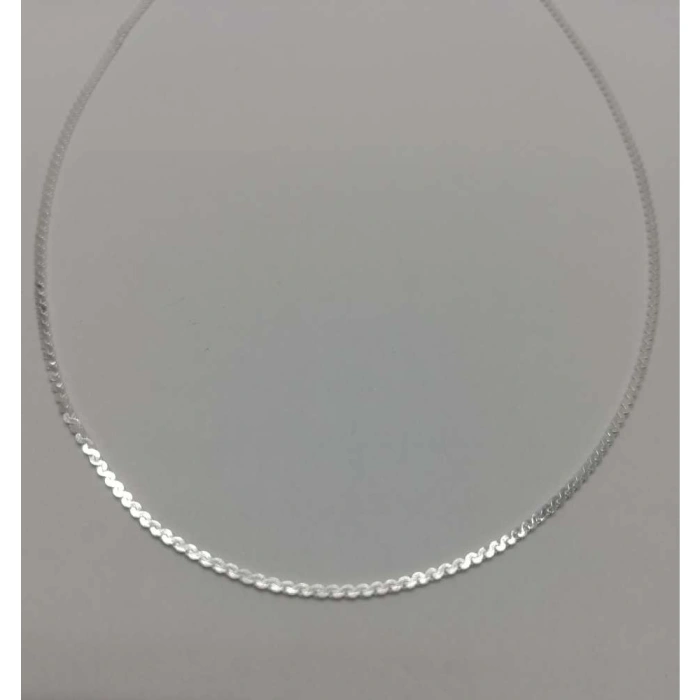 Lantisor din Argint 925, model plat, 1.58 g, 39 cm (sss)