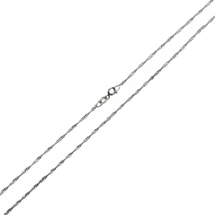 Lantisor din Argint 925 model Rasucit 39 cm,1.8 g