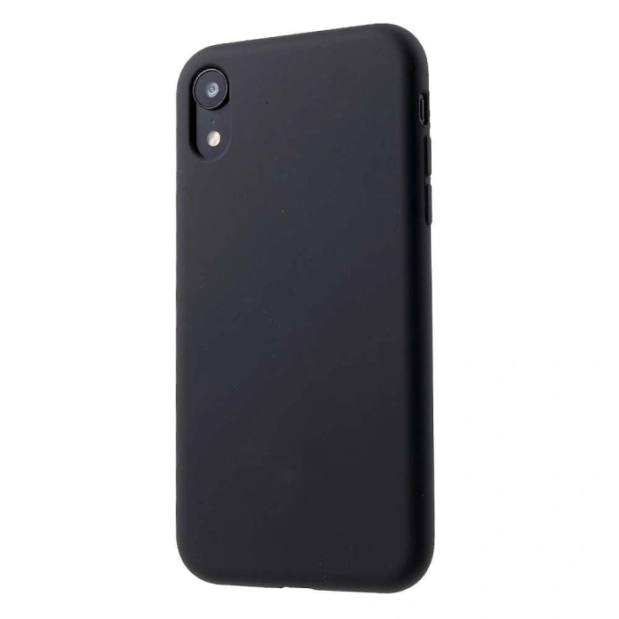 Husa protectie compatibila cu Huawei Enjoy Z Liquid Silicone Case Negru