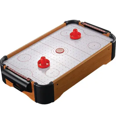 Masa Air-Hockey , 51 x 31.5 x 9.5 cm, bara pentru punctaj, material ABS, maro