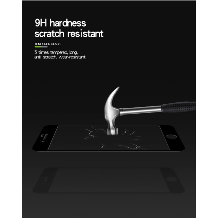 Folie Sticla ® pentru Apple iPhone 7/8 Plus 111D Negru