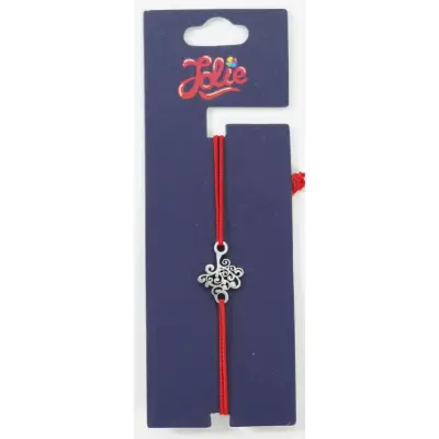 Martisor Bratara Inox Copii, Textil si Inox, Model 11