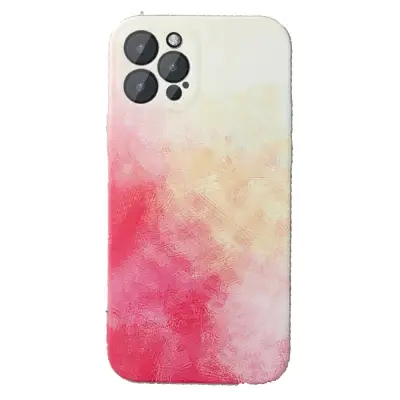 Husa protectie  compatibila cu Apple iPhone 11 Tpu Ombre, Roz/Galben