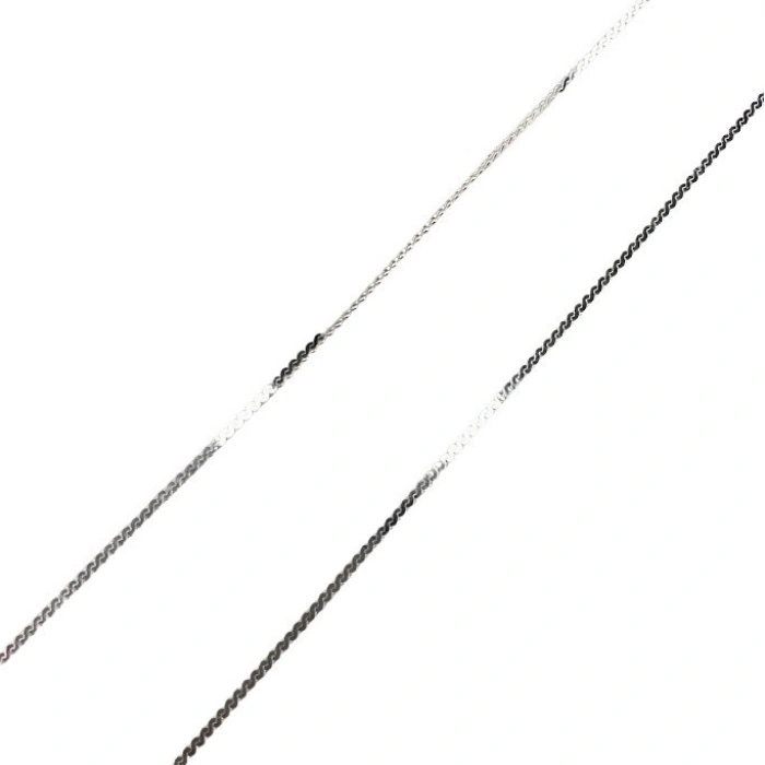 Lantisor din Argint 925, model plat, 1.58 g, 39 cm (sss)