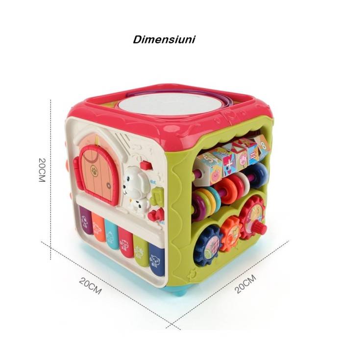 Cub activitati, 6 in 1, 