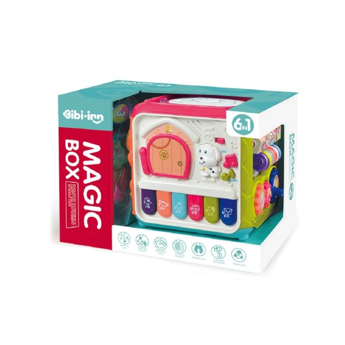 Cub activitati, 6 in 1, 