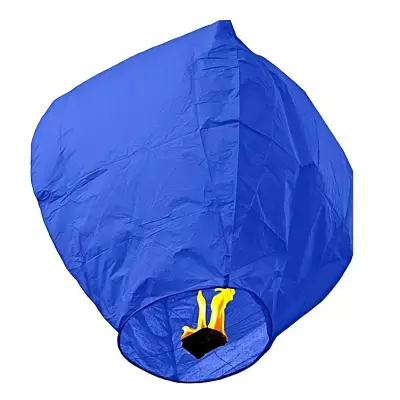 Lampion zburator, , hartie biodegradabila, Albastru