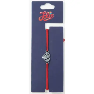 Martisor Bratara Inox Copii, Textil si Inox, Model 23